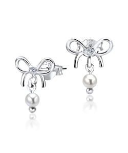 Stud Earring Sweet Bow STS-463